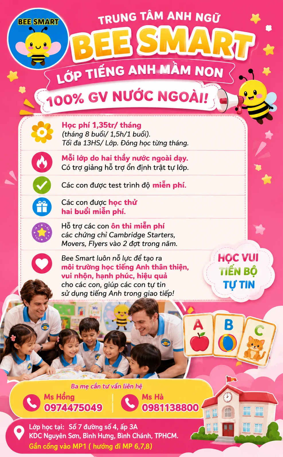 Trung tâm Anh ngữ BEE SMART