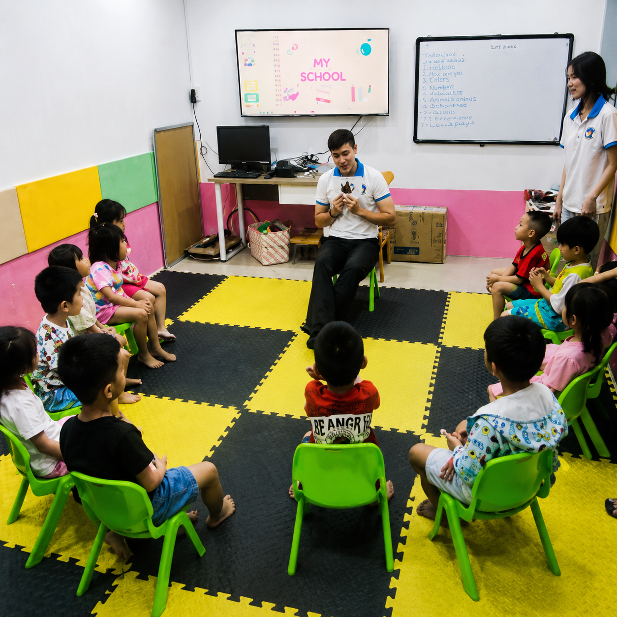 Tiếng Anh Mầm Non